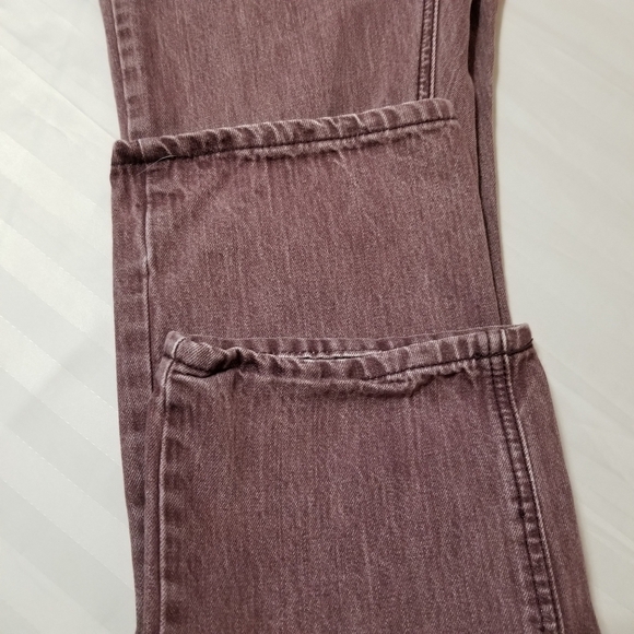 Men's Slim Fit Pink Burgandy Reese Jeans - Size 30 - Picture 10 of 12